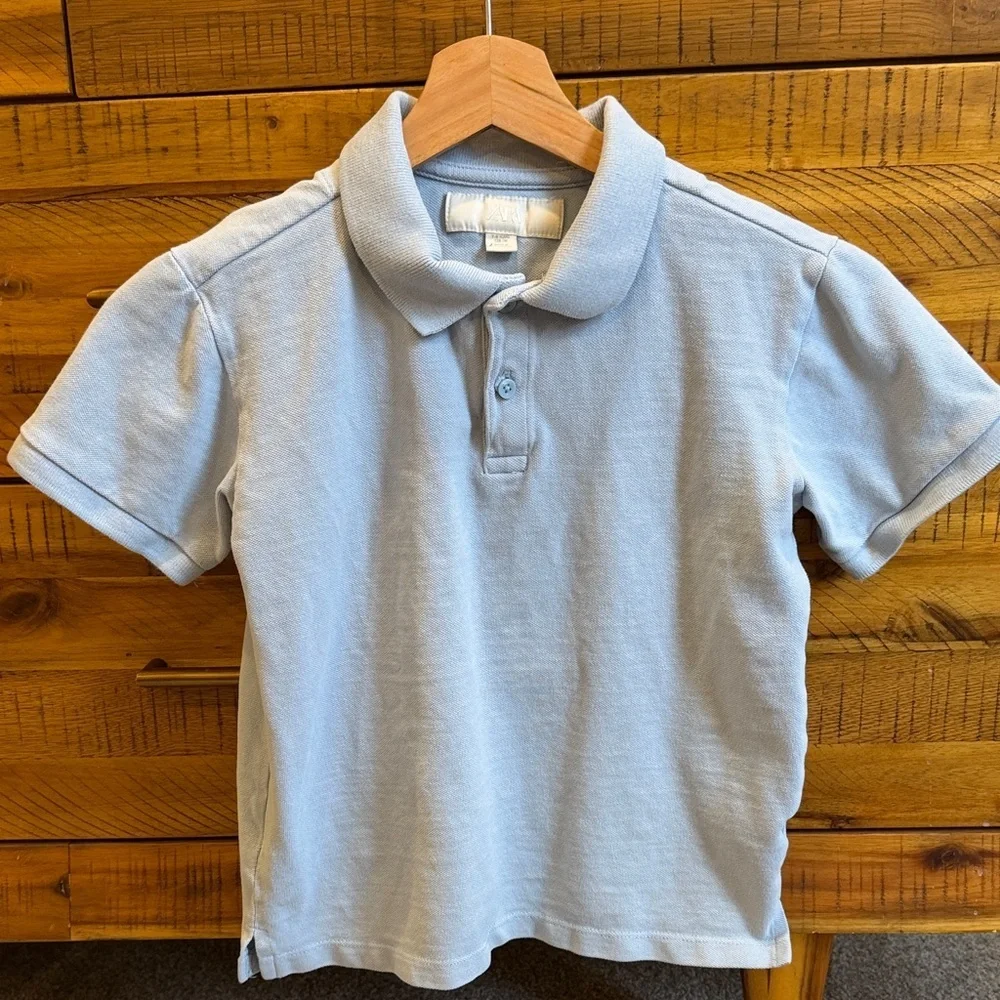 Zara Boy’s Kids Sky Blue Polo Shirt